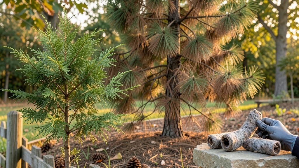 Cedar Tree Bagworms: Natural Pruning Solution for Fast Removal