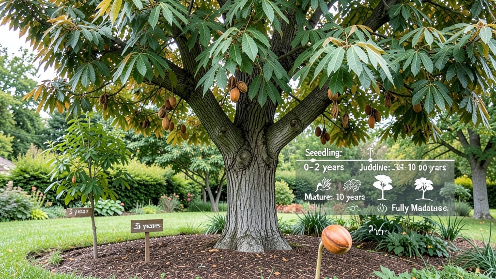 How Long Does It Take a Pecan Tree to Mature: Year-by-Year Growth Stages Explained