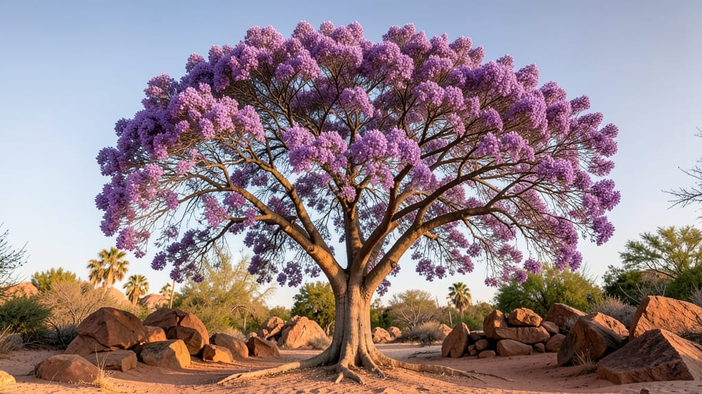 Crepe Myrtle for Long-Lasting Purple Flowers