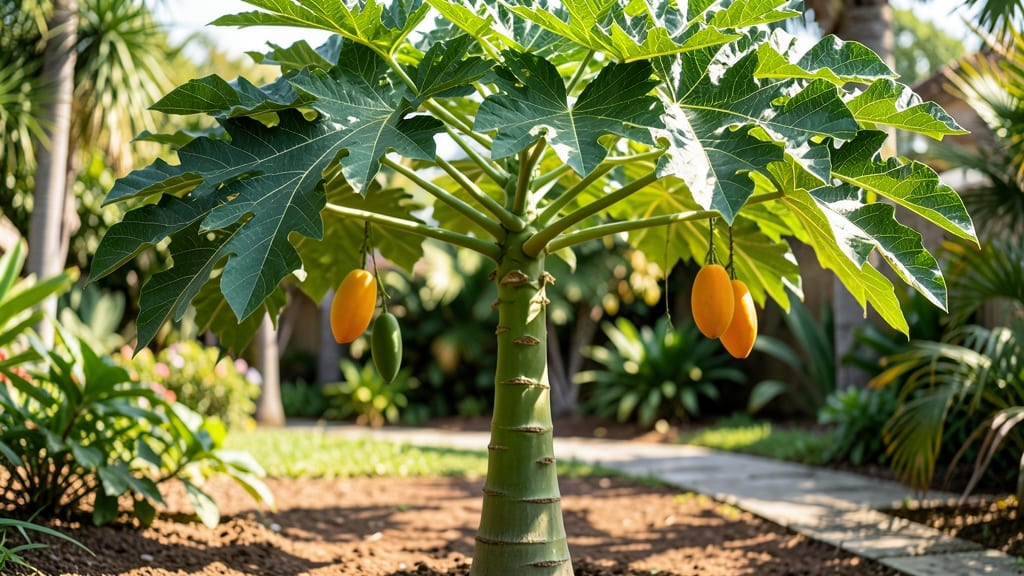 How Tall Does a Papaya Tree Grow: Exact Heights by Variety and Growing Conditions