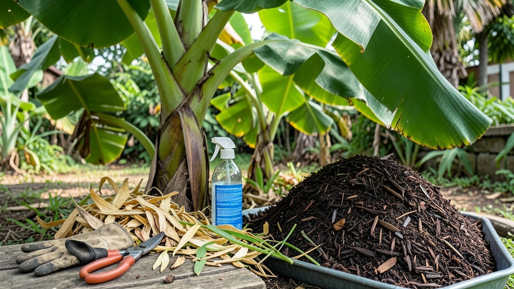 Banana Tree Trimming: Year-Round Fruit Boost With 4 Simple Cuts