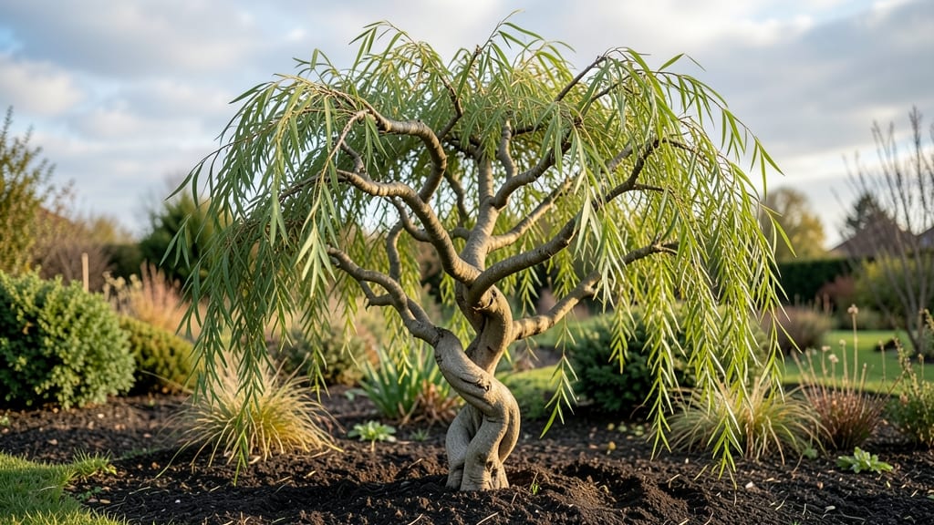 Corkscrew Willow Tree Pictures: Twisting Branches That Define Garden Drama