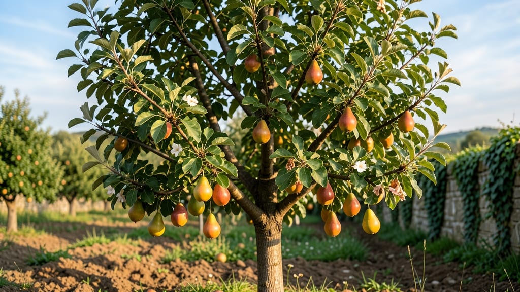 Pear Tree in Garden: Year-Round Privacy Screen With Seasonal Beauty