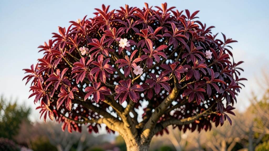Purple Leaf Plum Tree for Year-Round Interest