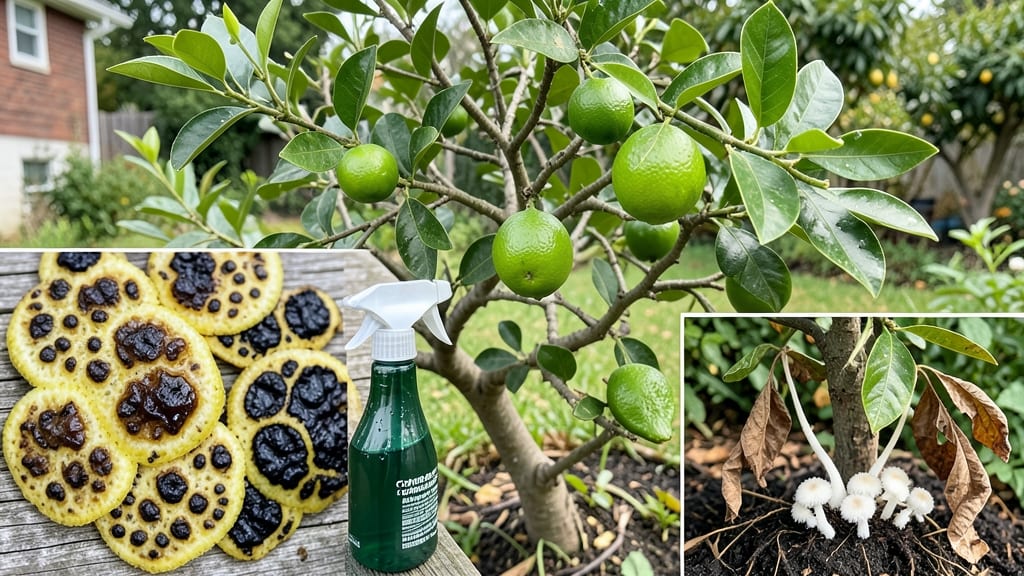 Lime Tree Diseases Pictures: Visual Guide to Spotting Fungal and Bacterial Threats Early