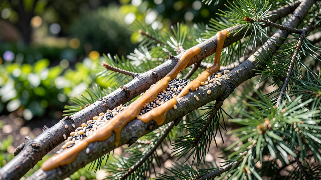 Craft A Tree Branch Bird Feeder