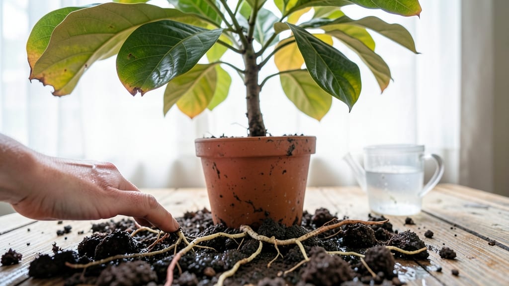 Check Soil Drainage and Repot if Needed