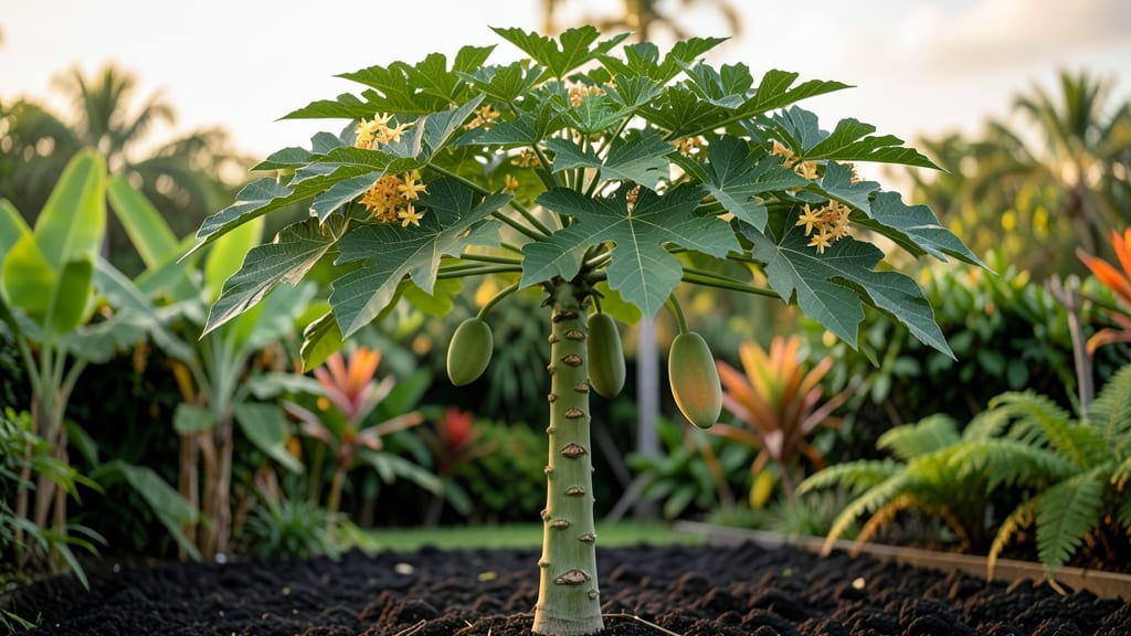 Papaya Tree in Florida: Thriving Year-Round With Minimal Pruning