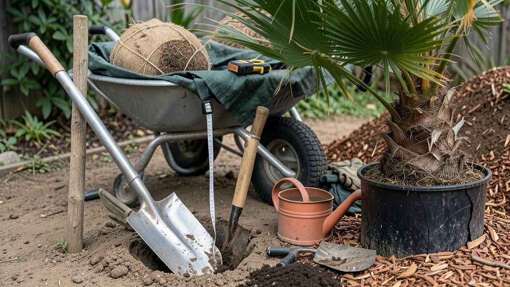 How to Dig Up a Palm Tree for Transplant: Gentle Technique to Preserve Root Integrity
