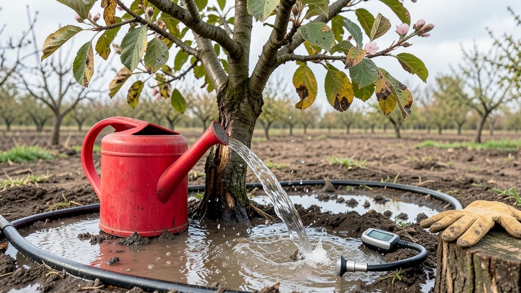 Apple Tree Overwatering: Root Rot Rescue in 3 Simple Steps