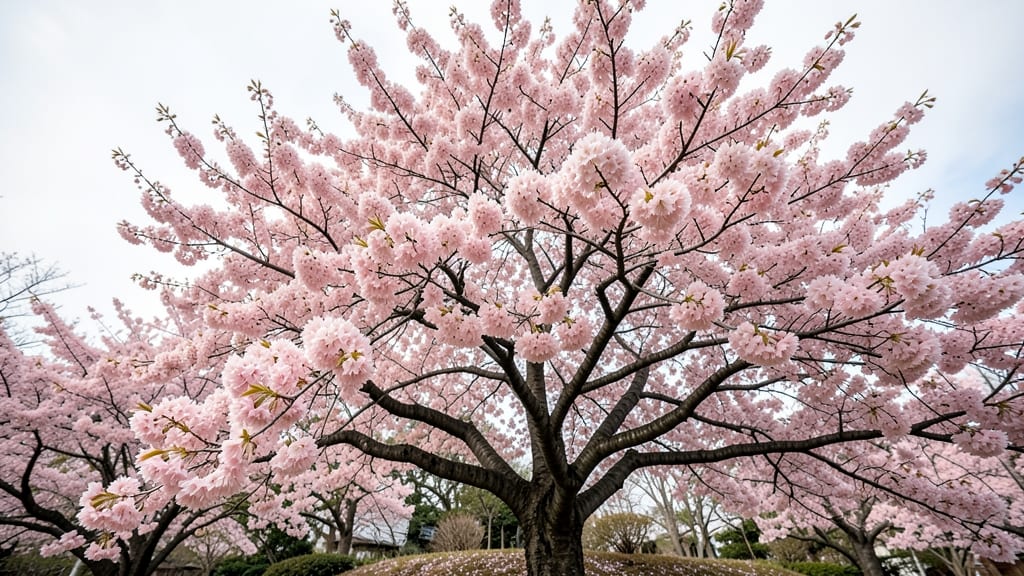 Japanese Cherry Blossom Trees for Soft Pink Canopies