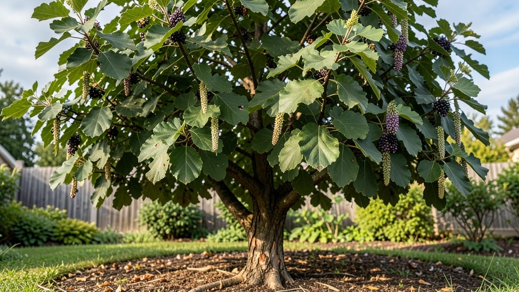 Mulberry Tree Front Yard: Pruning for Privacy and Year-Round Beauty