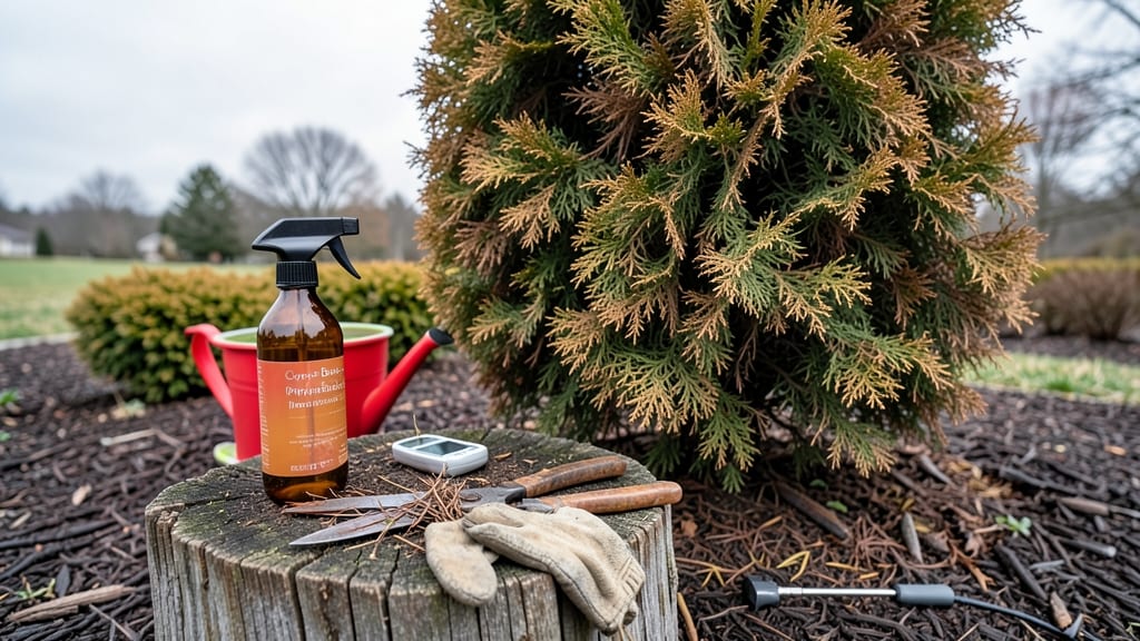 Cypress Tree Turning Brown Treatment: Fungal Blight Rescue in 3 Steps