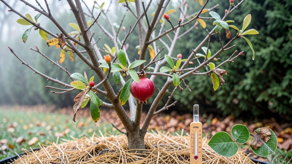 Pomegranate Tree Cold Hardiness: Zone Limits and Winter Survival Tips