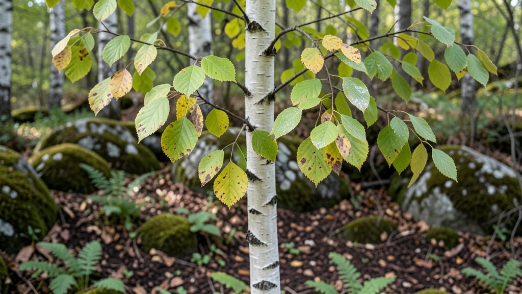 Birch Tree Diseases Leaves: Leaf Spot and Canker Identification Guide