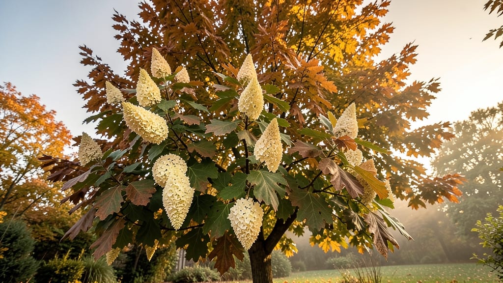 Panicle Hydrangea Oakleaf Tree