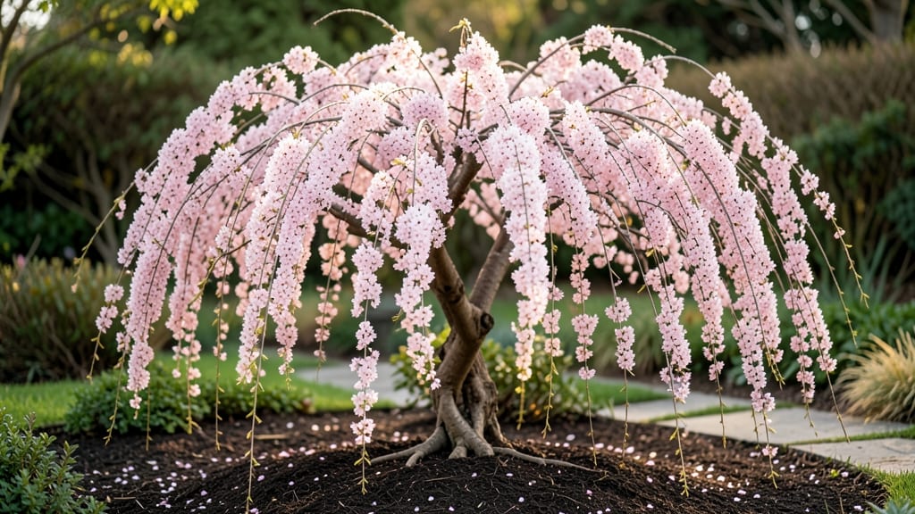 Weeping Yoshino Cherry Tree Size: Mature Dimensions & Spacing for Small Gardens