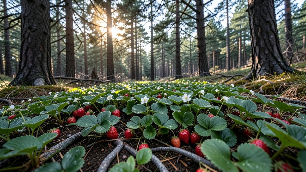 Alpine Strawberry for Edible Ground Cover