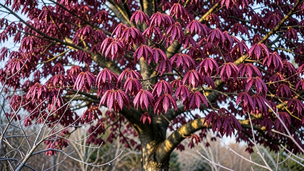 Purple Leaf Plum for Early Spring Color