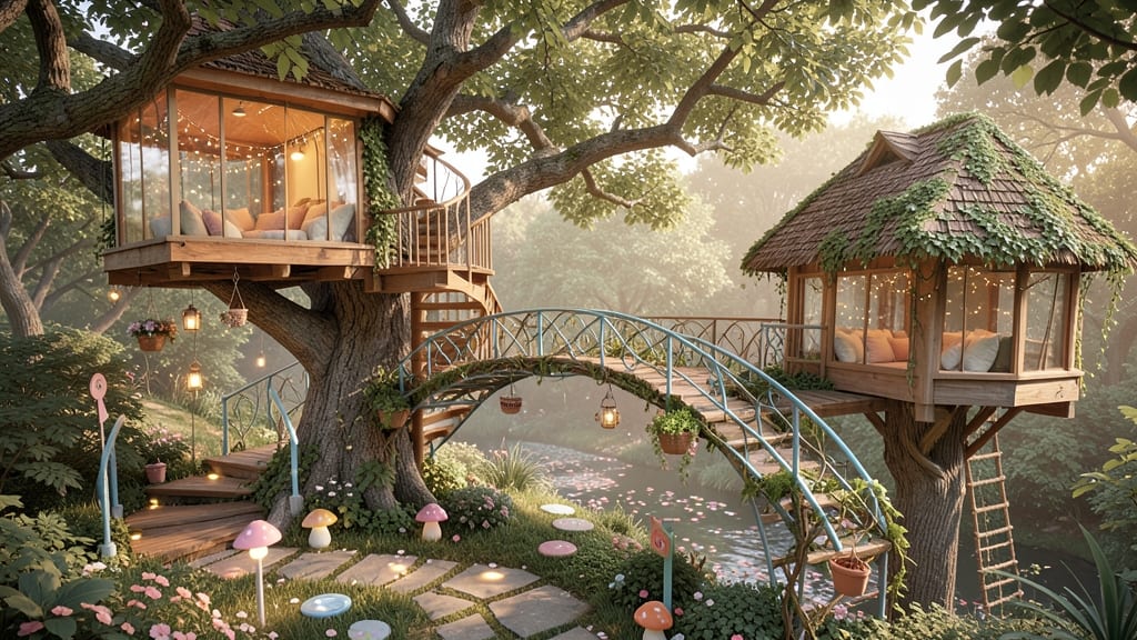Fairy Bridge and Treehouse Combo System