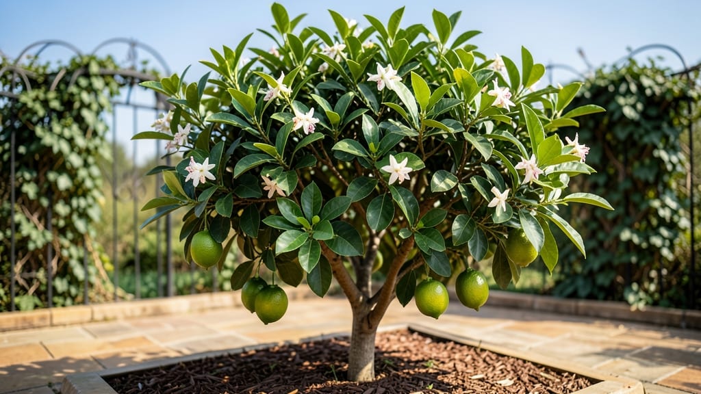 Key Lime Tree in Pot: Sun-Kissed Citrus Harvest in Compact Spaces