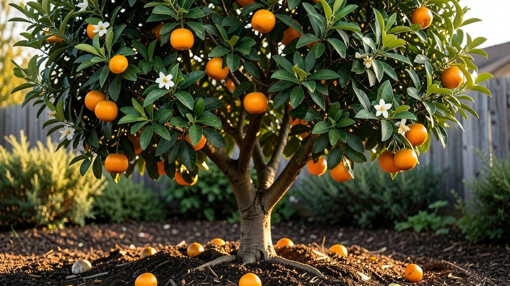 Palm Tree Orange Ball Pruning: Year-Round Fruit Bounty Without Sacrifice