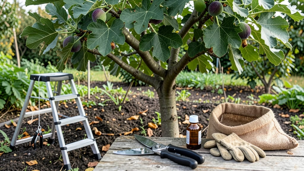 Fig Tree Fall Trimming: Sharp Cuts for Winter-Ready Growth