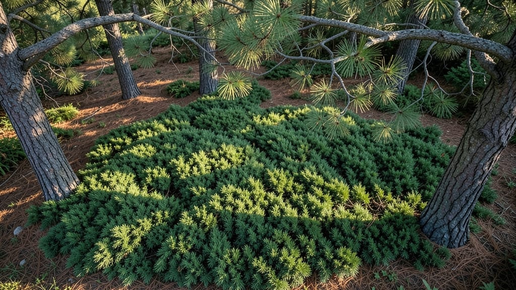 Creeping Juniper for Evergreen Texture