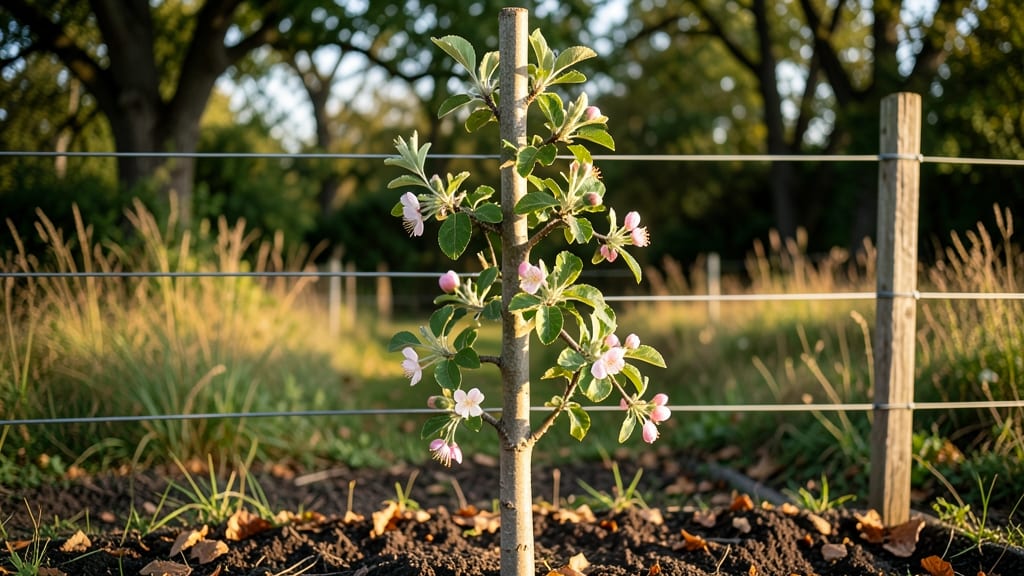 Apple Tree Cordon: Space-Saving Orchard in Small Gardens