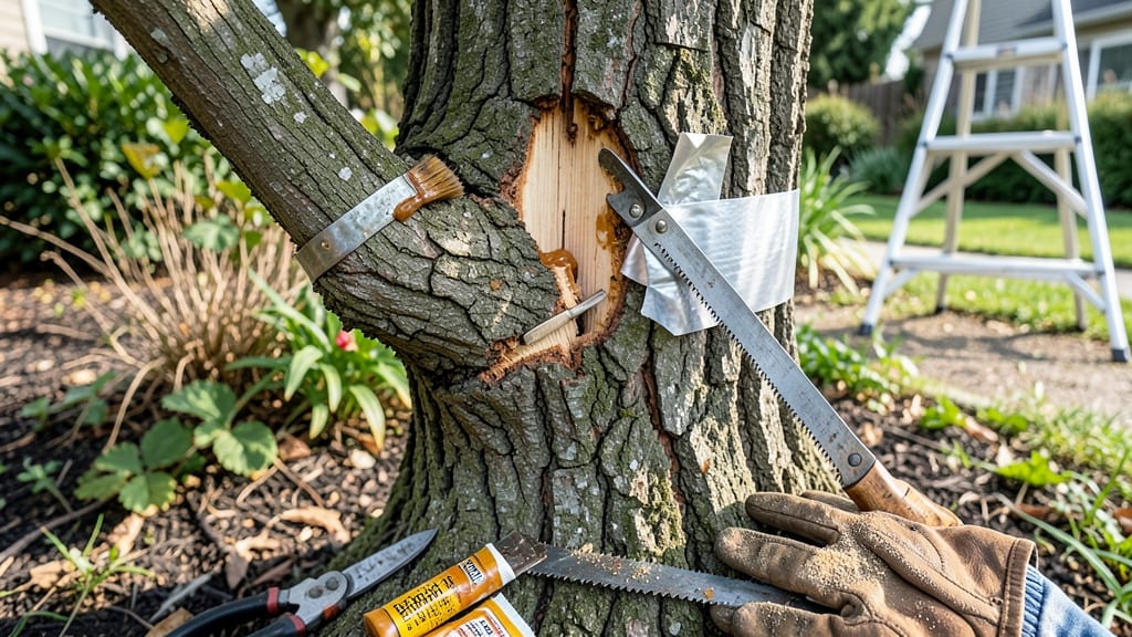 How to Fix a Split Tree Branch: Splint and Wrap for Quick Stability