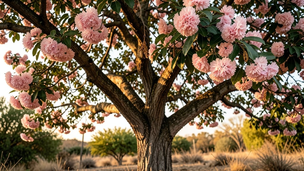 Crepe Myrtle Trees with Long-Lasting Pink Blooms