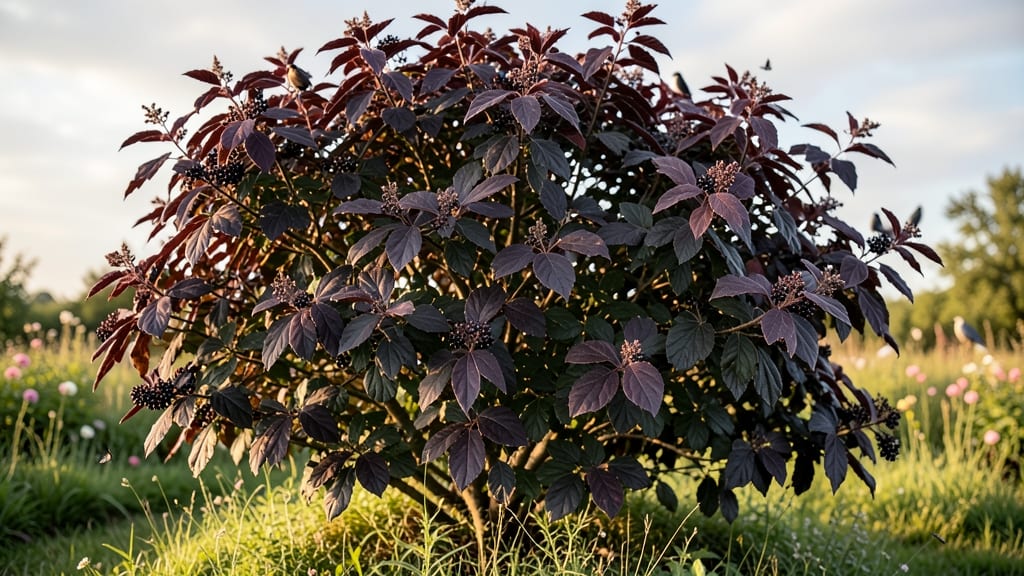 Black Lace Elderberry for Wildlife Appeal