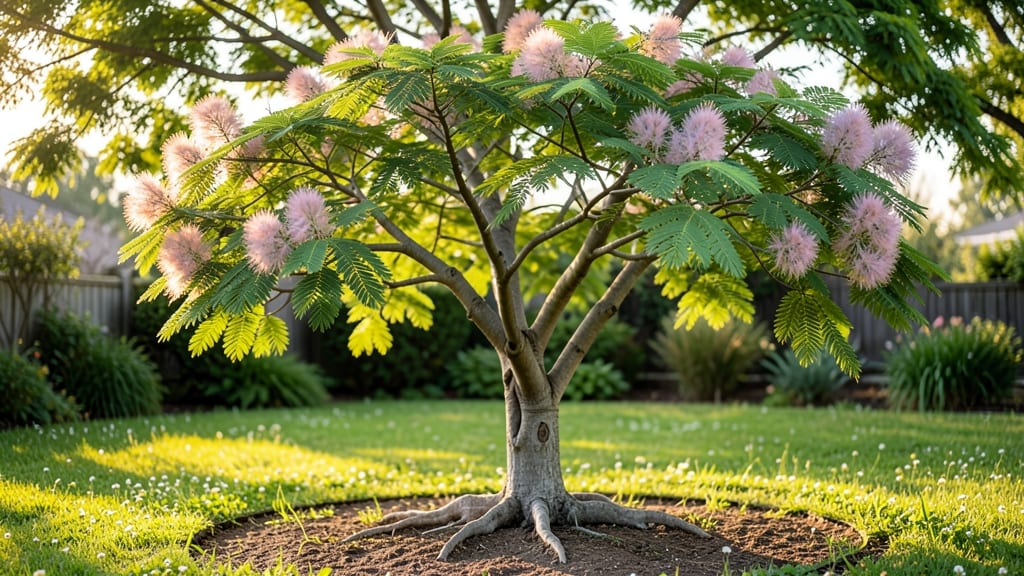 Full-Grown Mimosa Tree Images: Pruning Guide for Year-Round Beauty