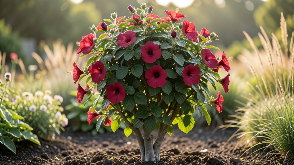 Red Tree Rose of Sharon Pruning: Year-Round Bloom Revival Technique