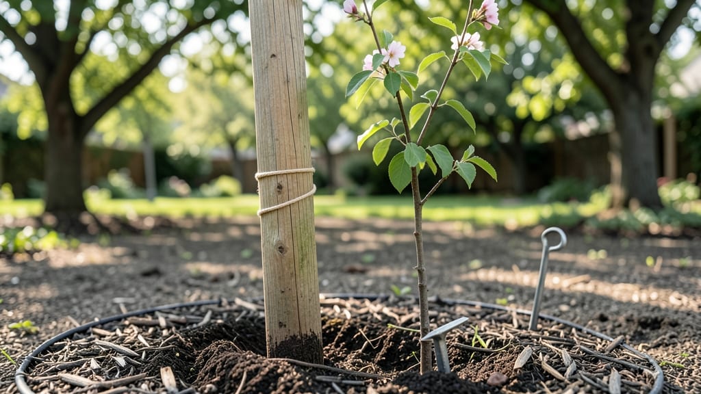 Stake a Tree to Grow Straight: Exact Staking Methods for Young Saplings