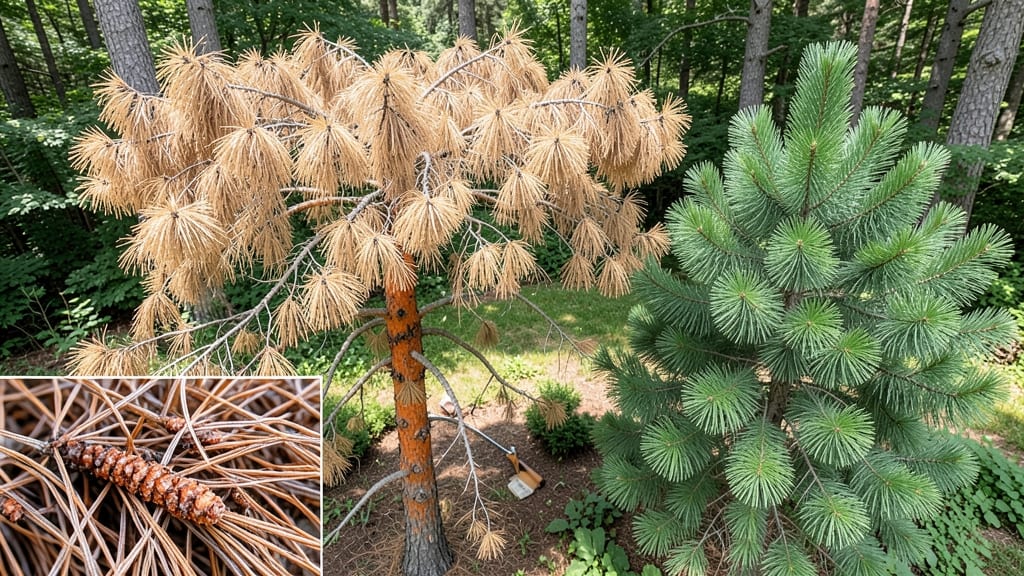 Pine Tree Dying From Top Down: Root Rot Rescue in 3 Simple Steps