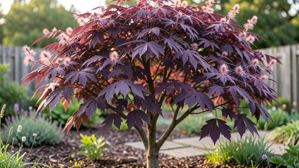 Purple Smoke Tree for Textured Purple Foliage