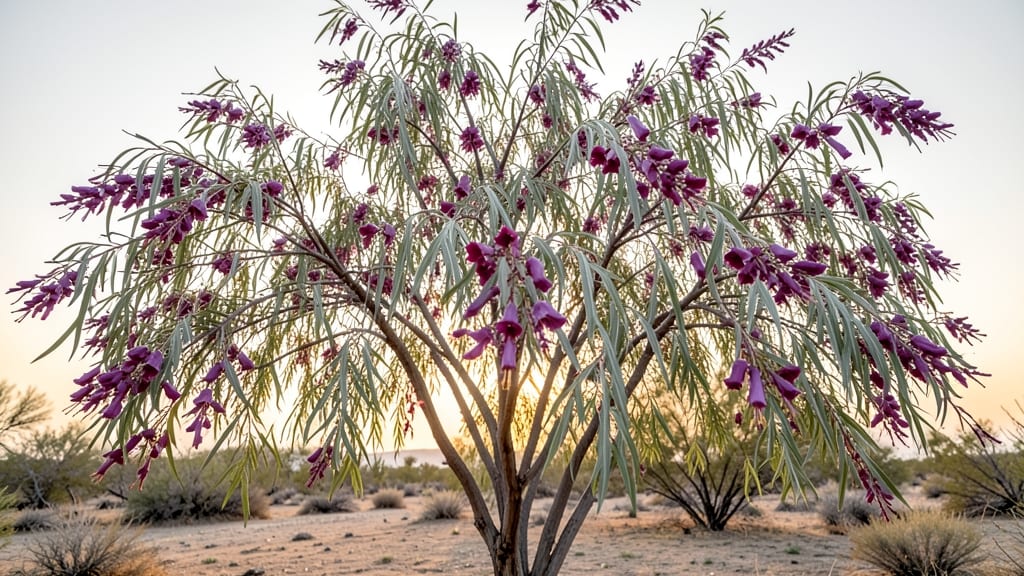 Desert Willow for Drought-Proof Purple Beauty