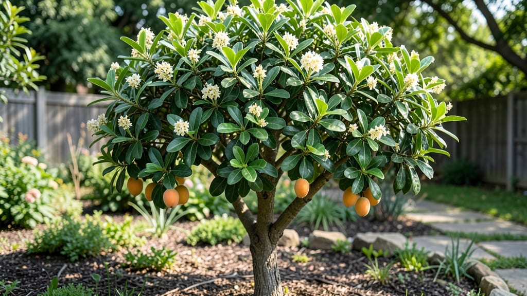 Loquat Tree in Pot: Year-Round Fruit With Compact Growth