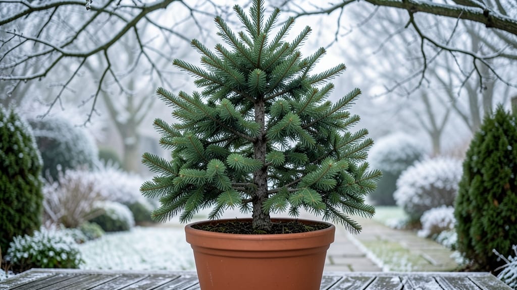 Fir Tree Potted: Year-Round Evergreen Beauty in Any Corner