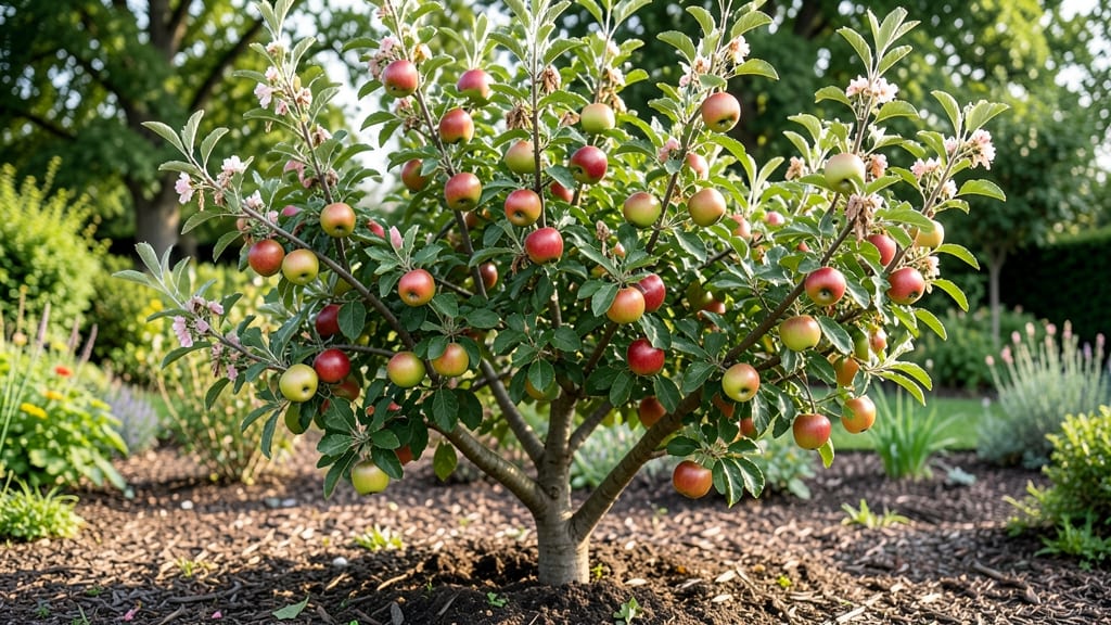 Apple Tree Shrub: Year-Round Structure With Seasonal Bloom Control