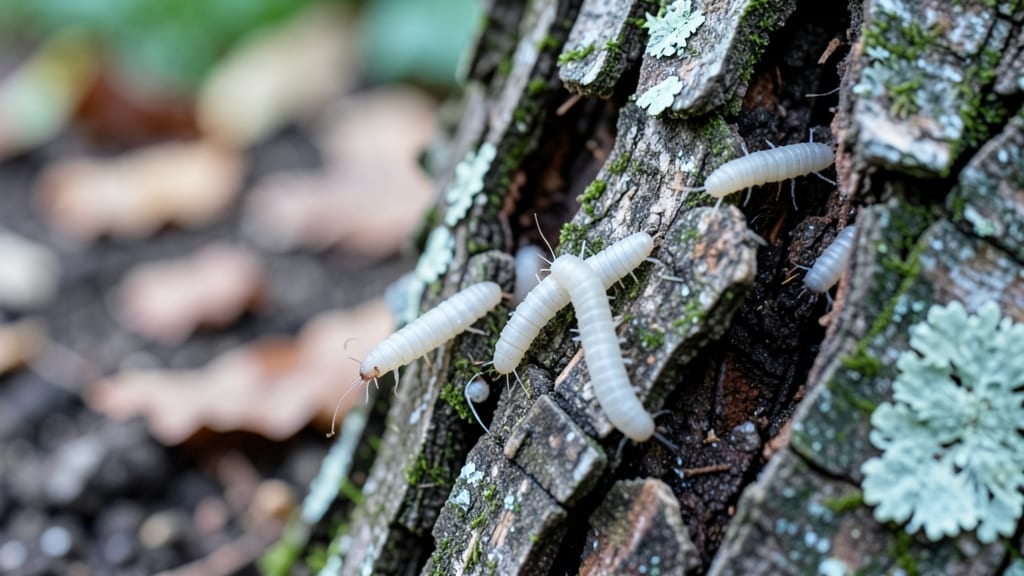Little White Worms in Tree Bark: Identify, Remove, and Prevent Damage