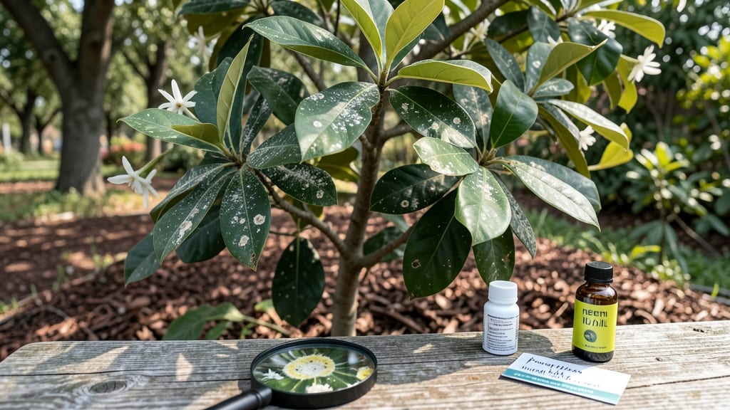 Magnolia Tree White Spots on Leaves: Fungal Blight Fix in 3 Simple Steps