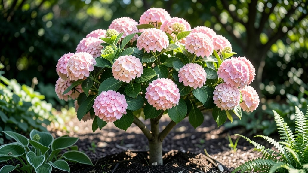 Strawberry Vanilla Hydrangea Tree Form: Year-Round Fragrance and Lush Blooms