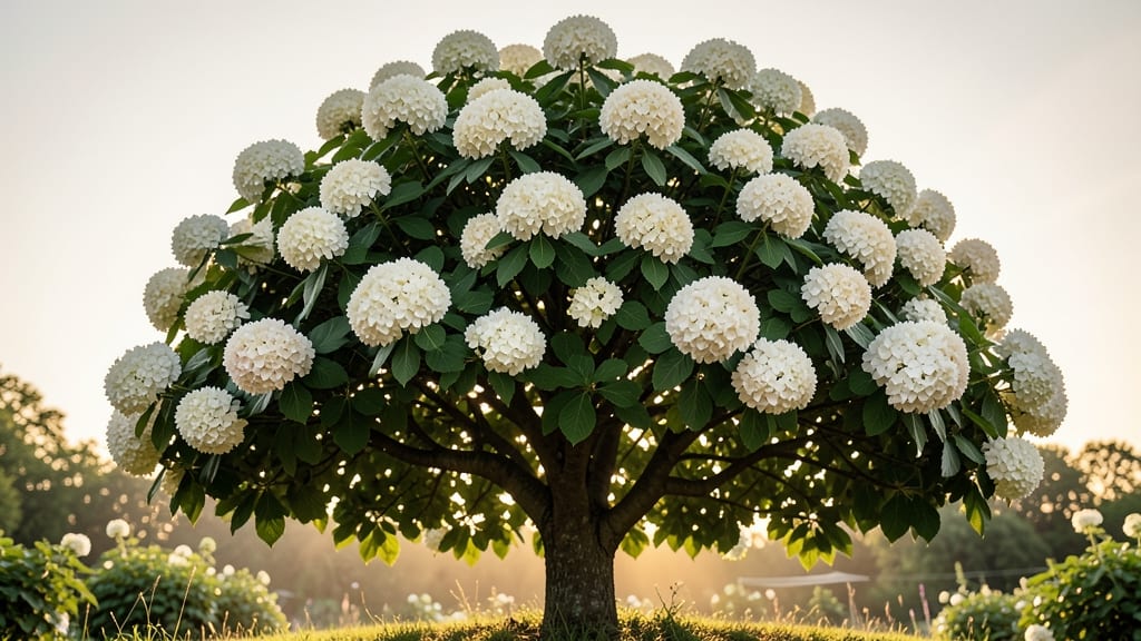 Annabelle Hydrangea Tree