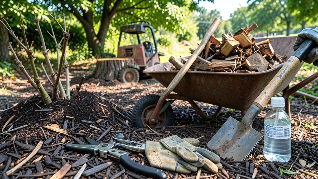 How to Remove Tree Shoots: Sharp Pruning for Healthy Growth