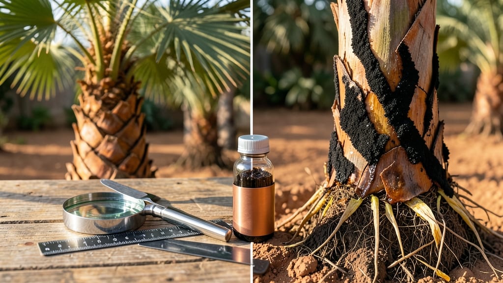 Black Fungus on Palm Tree Trunk: Identify and Treat Before It Spreads