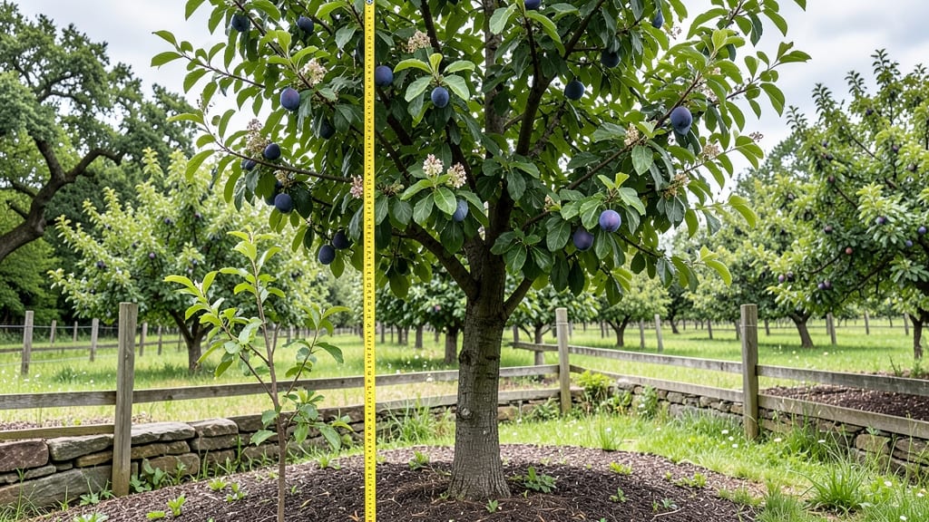 How Tall Do Plum Trees Grow: Mature Height Ranges by Variety